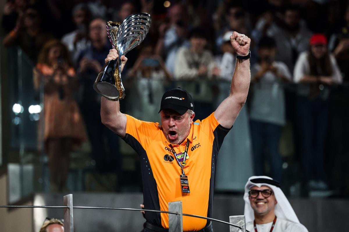 Zak Brown ), CEO de McLaren Racing.