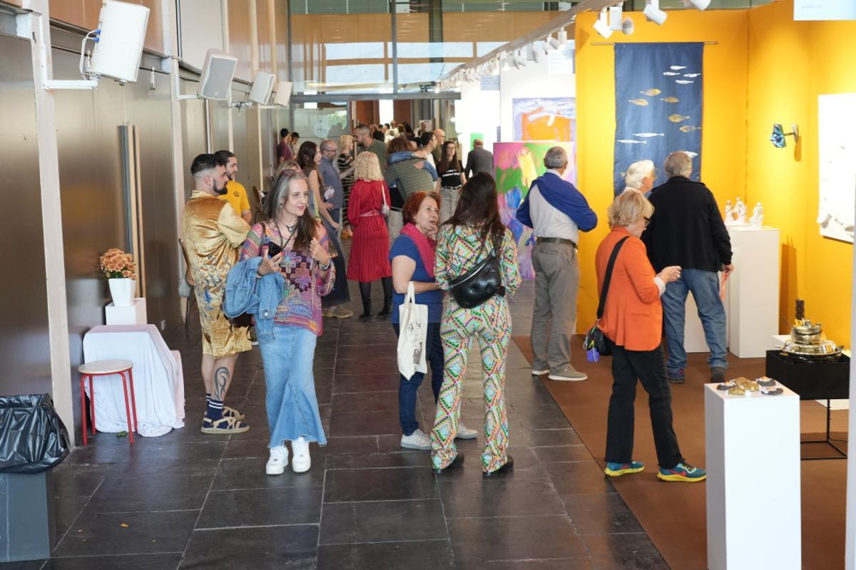 Las mejores imágenes de la inauguración de la Feria de Arte Contemporáneo MARTE en Castelló