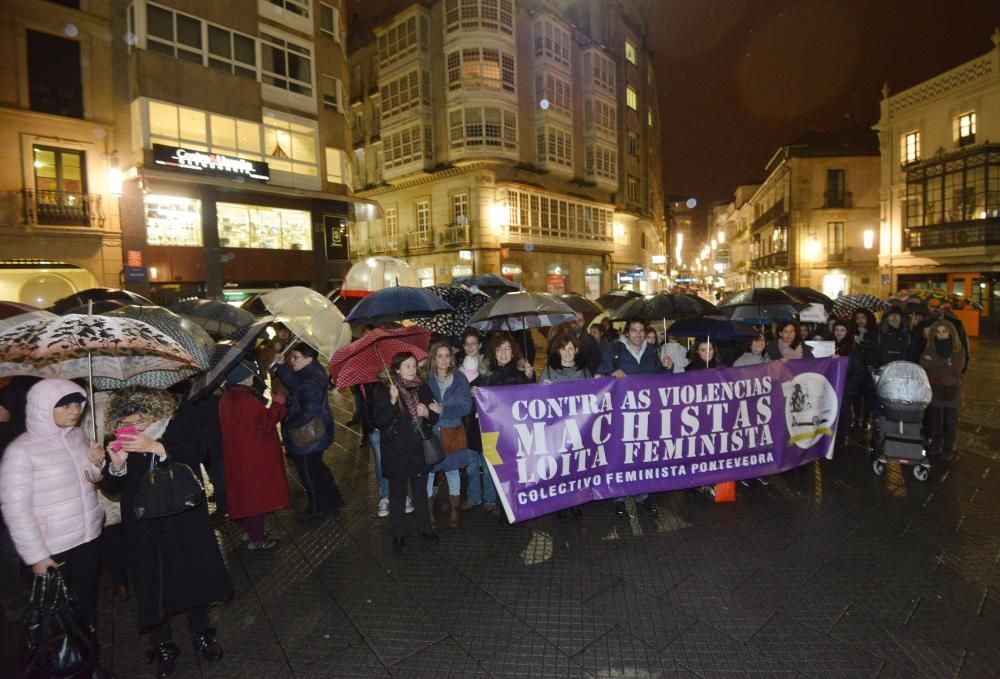 Concentración contra la violencia machista