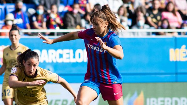 Lieke Martens en el partido ante el Levante