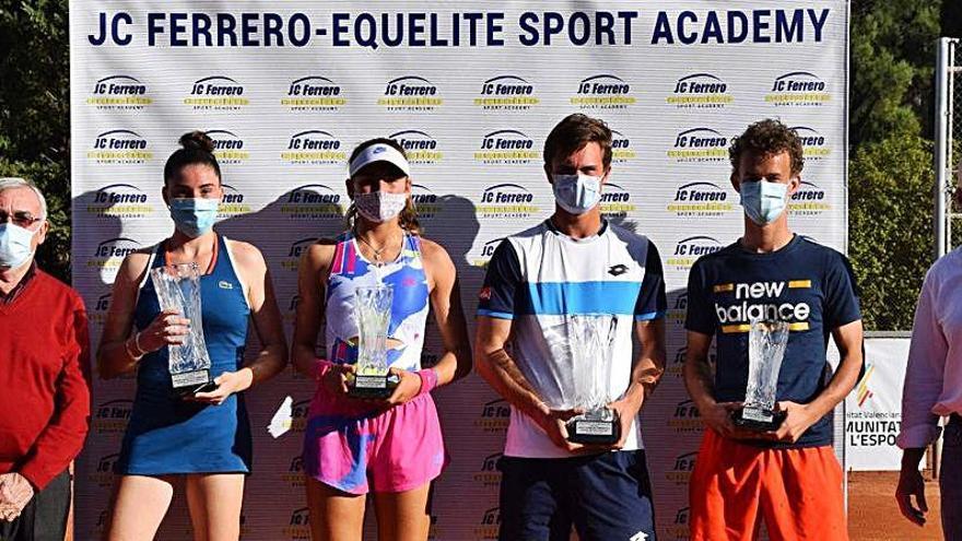 Finales y entrega de trofeos en el ITF Junior Juan Carlos Ferrero