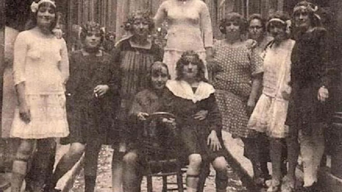Prostitutas de Marsella en la época en la que Spirito y Carbone dominaban el sector.