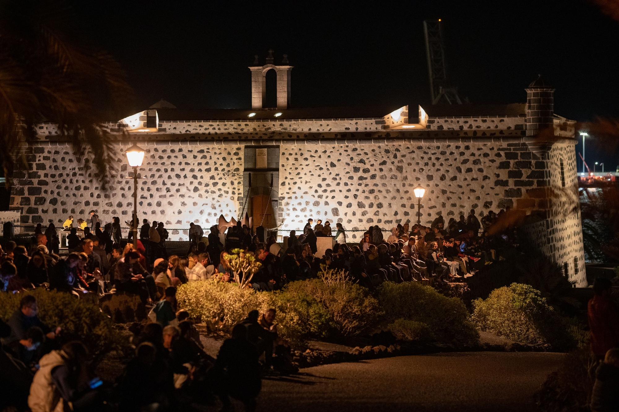 El Cabildo de Lanzarote felicita la Navidad con un espectáculo de 200 drones