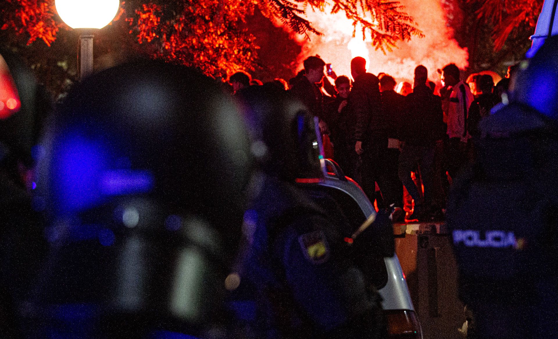 Las imágenes de la celebración en las calles de Alicante tras la victoria de Marruecos