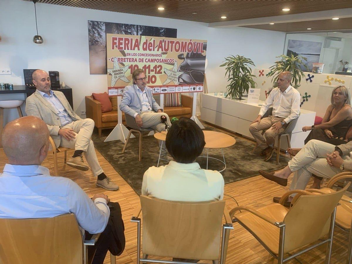 Presentación de la II Feria del Automóvil de la Carretera de Camposancos.