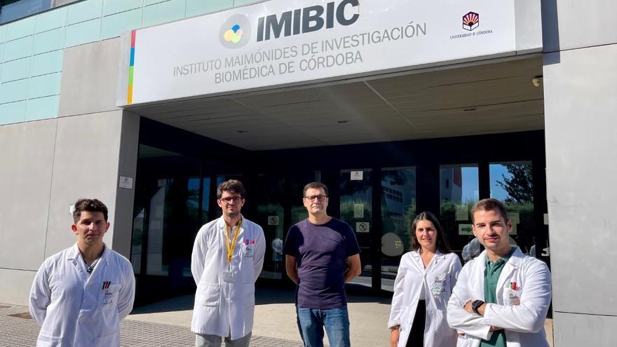 Investigadores del Imibic y de la Universidad de Córdoba responsables de la investigación.