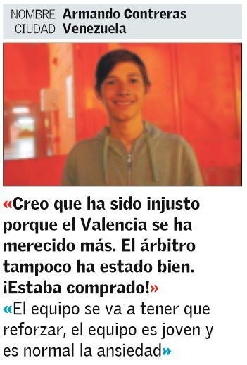 La afición opina sobre el Valencia-Eibar