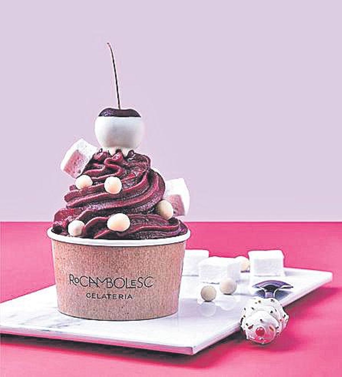 Un gelat de Rocambolesc.