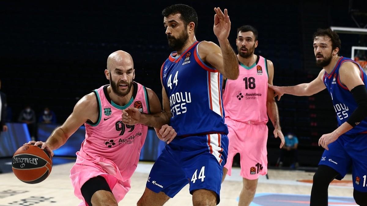 Calathes volverá a dirigir los azulgrana, en busca del séptimo triunfo seguido en Europa