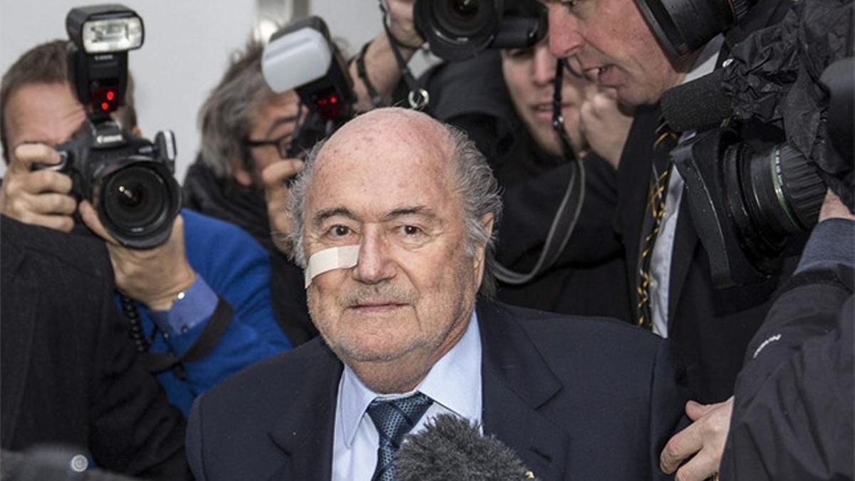 Blatter ha sido castigado por la FIFA