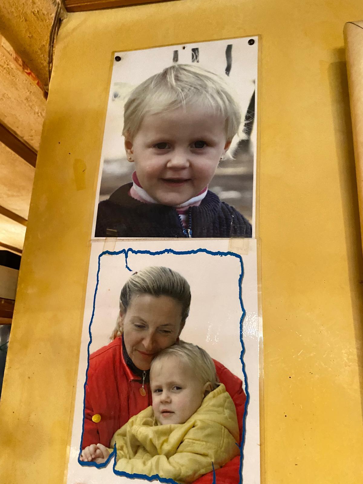 Aufnahmen von Hermine Reisinger und Georgina aus längst vergangenen Zeiten.