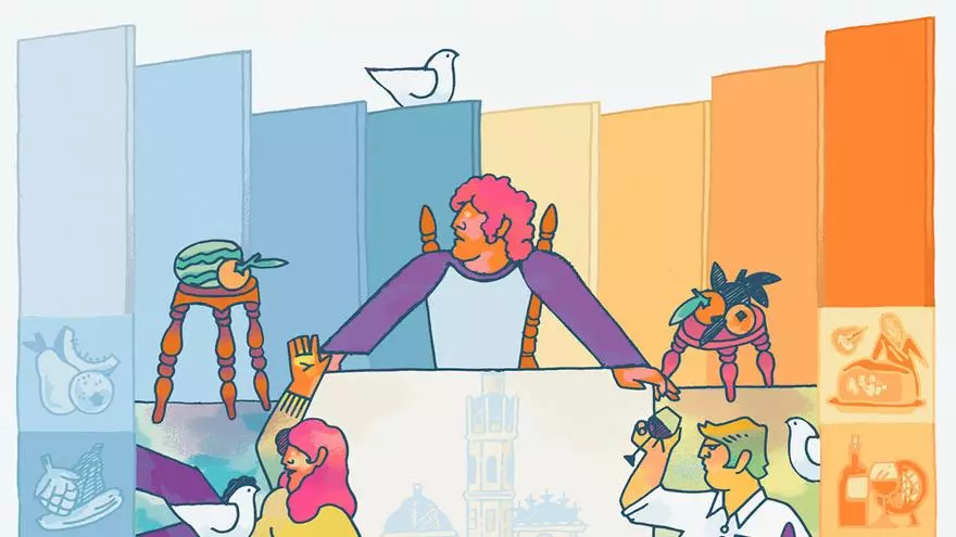 'València se ilustra', así ven la ciudad los jóvenes ilustradores: más verde y espíritu de barrio