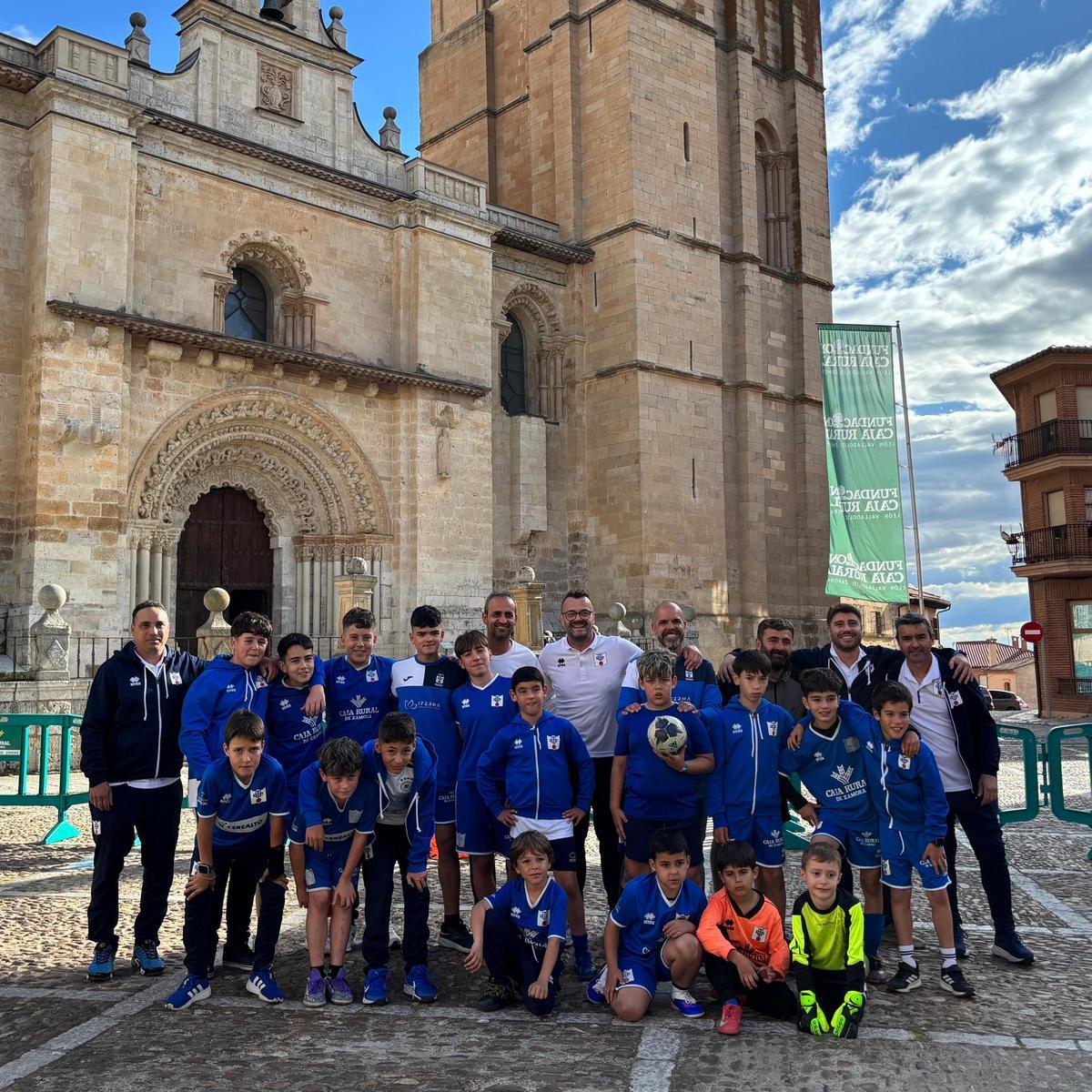 Algunos de los participantes del evento deportivo.