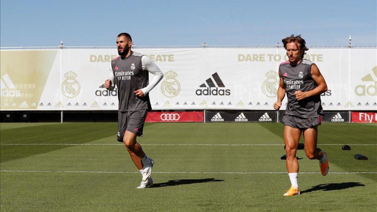 Benzema y Modric, dos ilustres pilares de Zidane