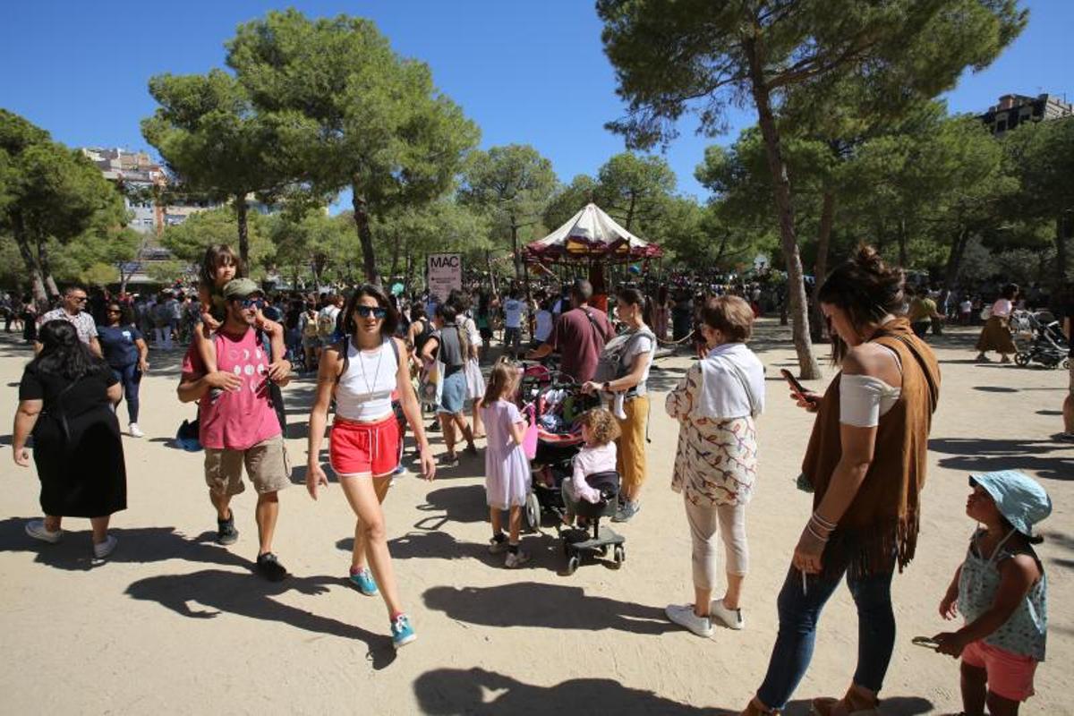 Último dia de Mercè en el Parc Joan Miró