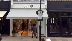 El elegante escaparate de ’Goop’, a juego con el acomodado barrio de Notting Hill