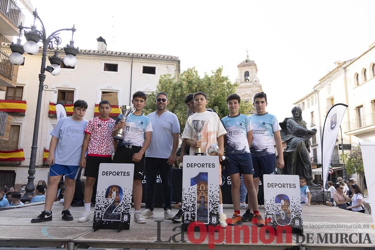 Clausura de las Escuelas Municipales Deportivas de Caravaca