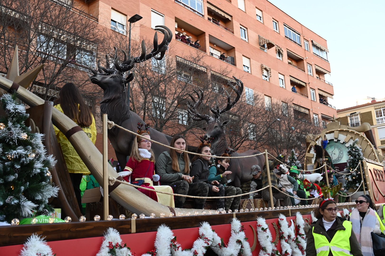 GALERÍA | Las imágenes de la cabalgata de Reyes Magos en Badajoz