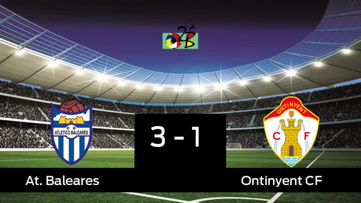 El Ontinyent cae derrotado por 3-1 frente al Atlético Baleares