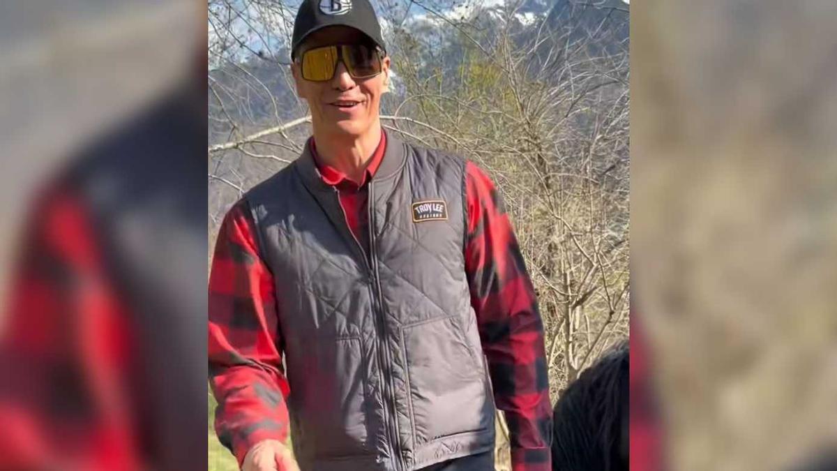 Sánchez, als Pirineus de Catalunya.