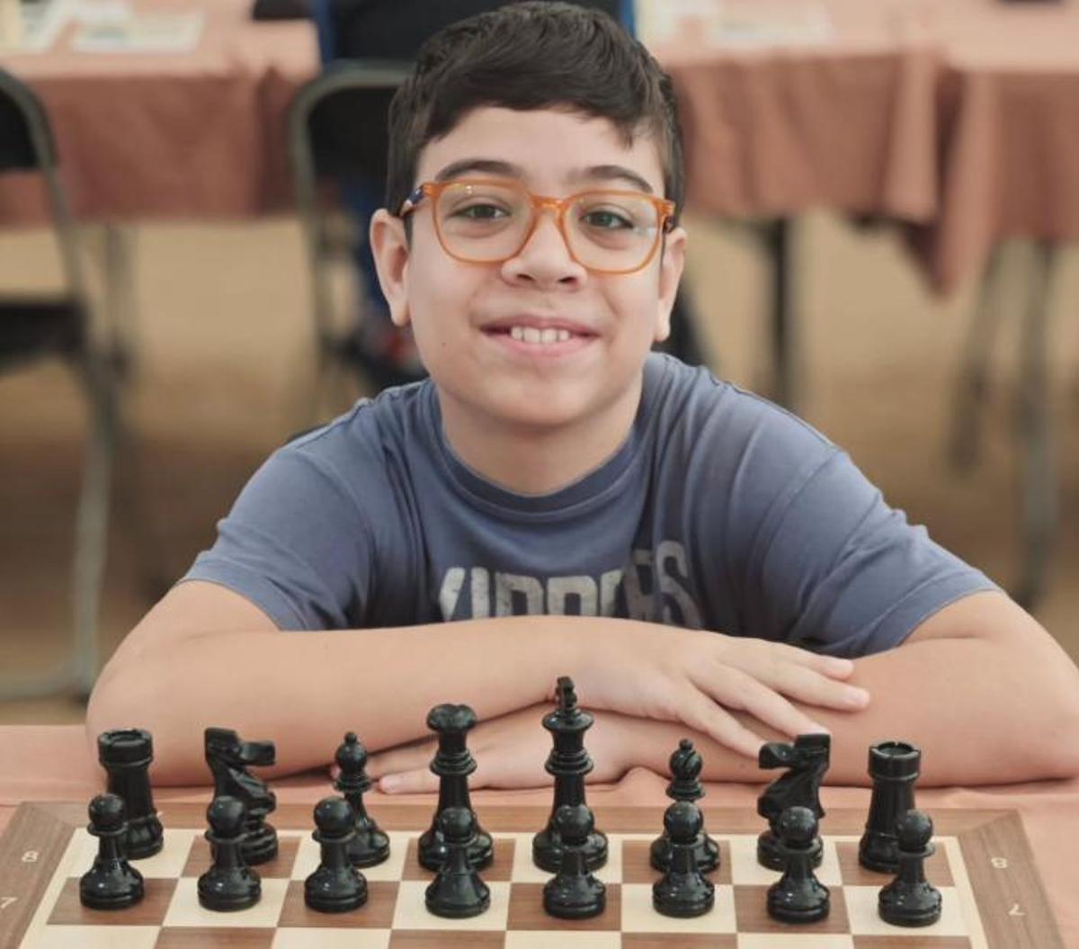 Faustino Oro, el ajedrecista argentino de 11 años que vive en Badalona