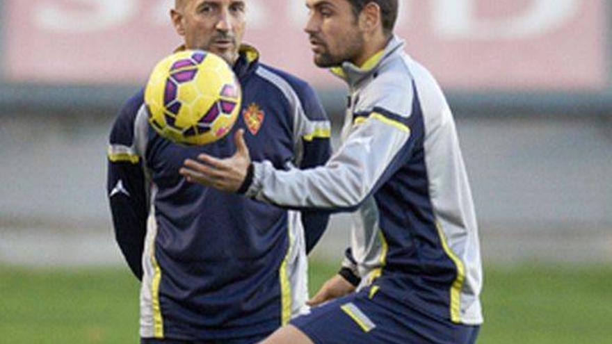 El Real Zaragoza comienza a preparar el partido con el Mirandés