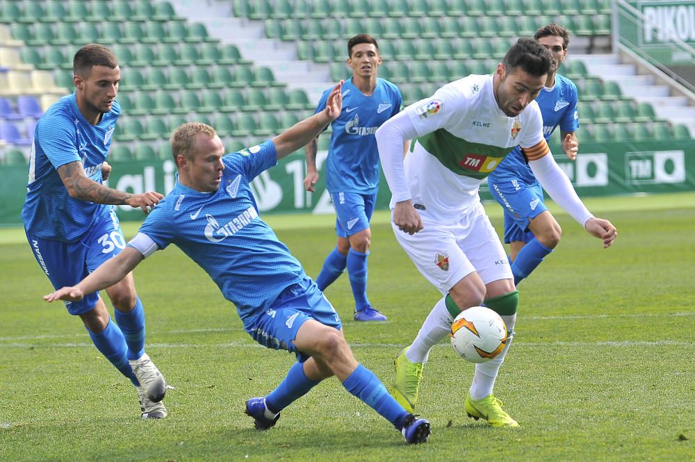 El Elche recibe demasiado castigo ante el Zenit.