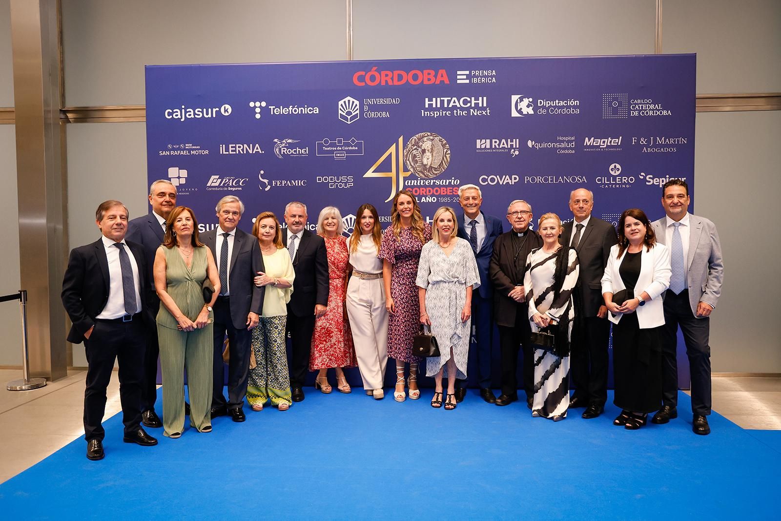 La gala del 40 aniversario de los Cordobeses del Año, en imágenes