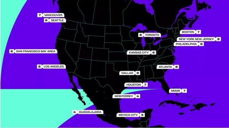 Alojamientos repletos y entradas a precio de oro en EEUU a 100 días del Mundial