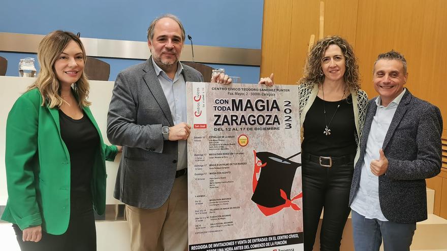 El Festival Con Toda Magia Zaragoza llena de ilusionismo el Sánchez Punter