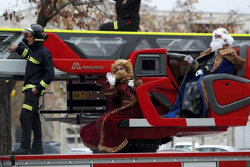 Los Reyes Magos visitan a los niños del Servet