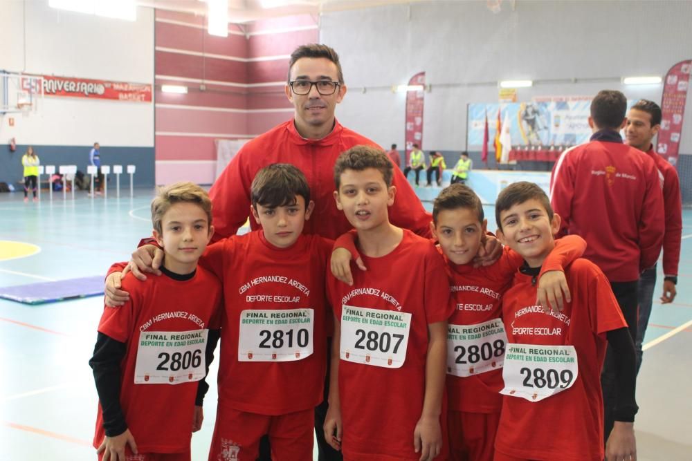 Final de Atletismo en edad escolar