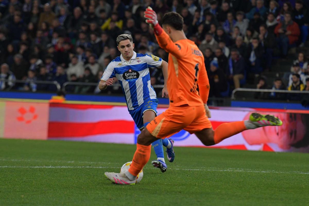 El Dépor cae con orgullo en el partido de Copa contra el Atlético de Madrid en Riazor