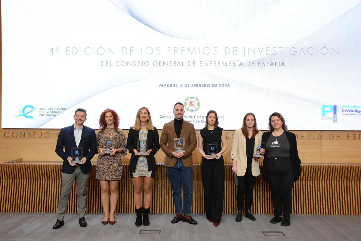 Ganadores de los IV Premios Investigación.