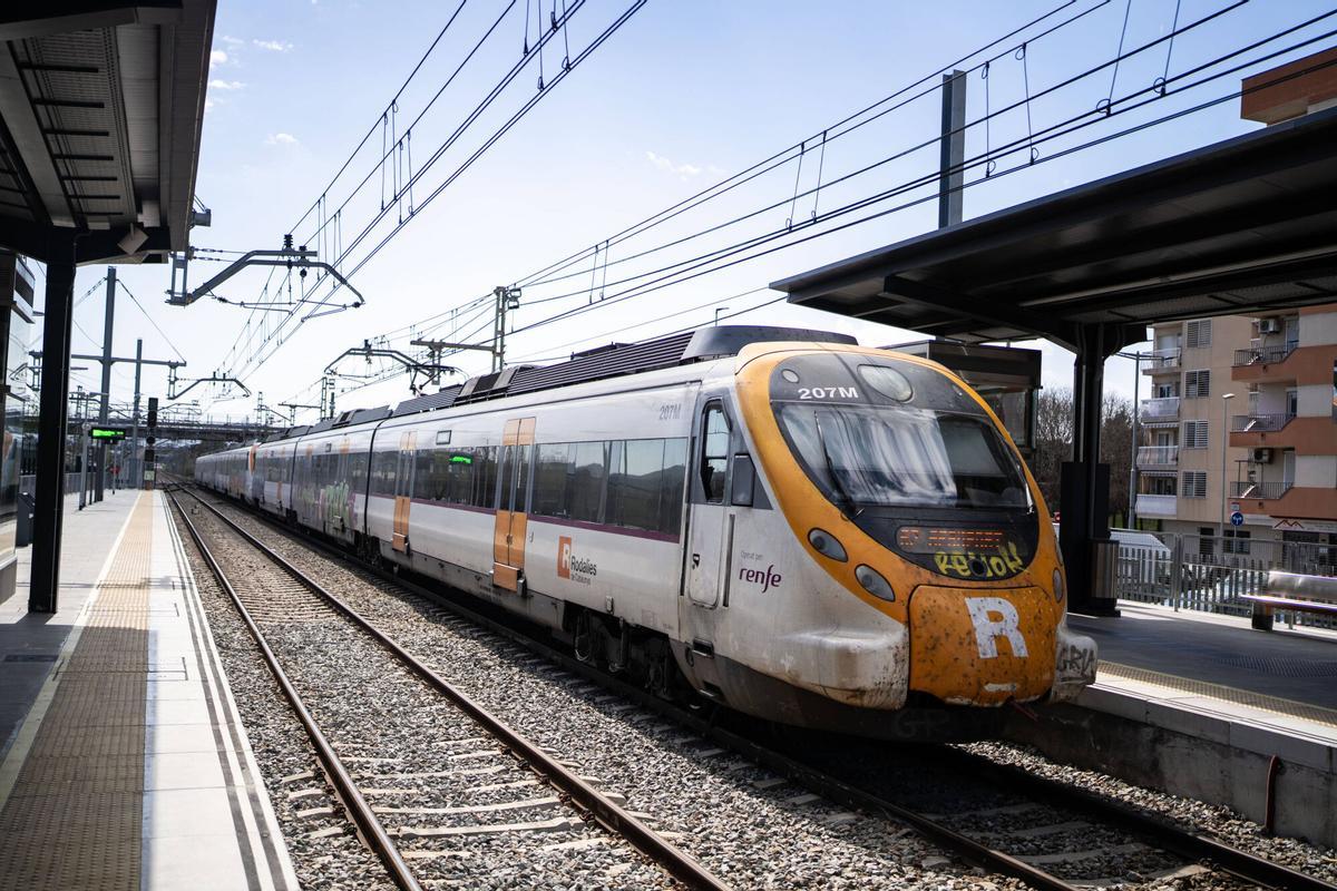 Tren de Rodalies, en una imagen de archivo