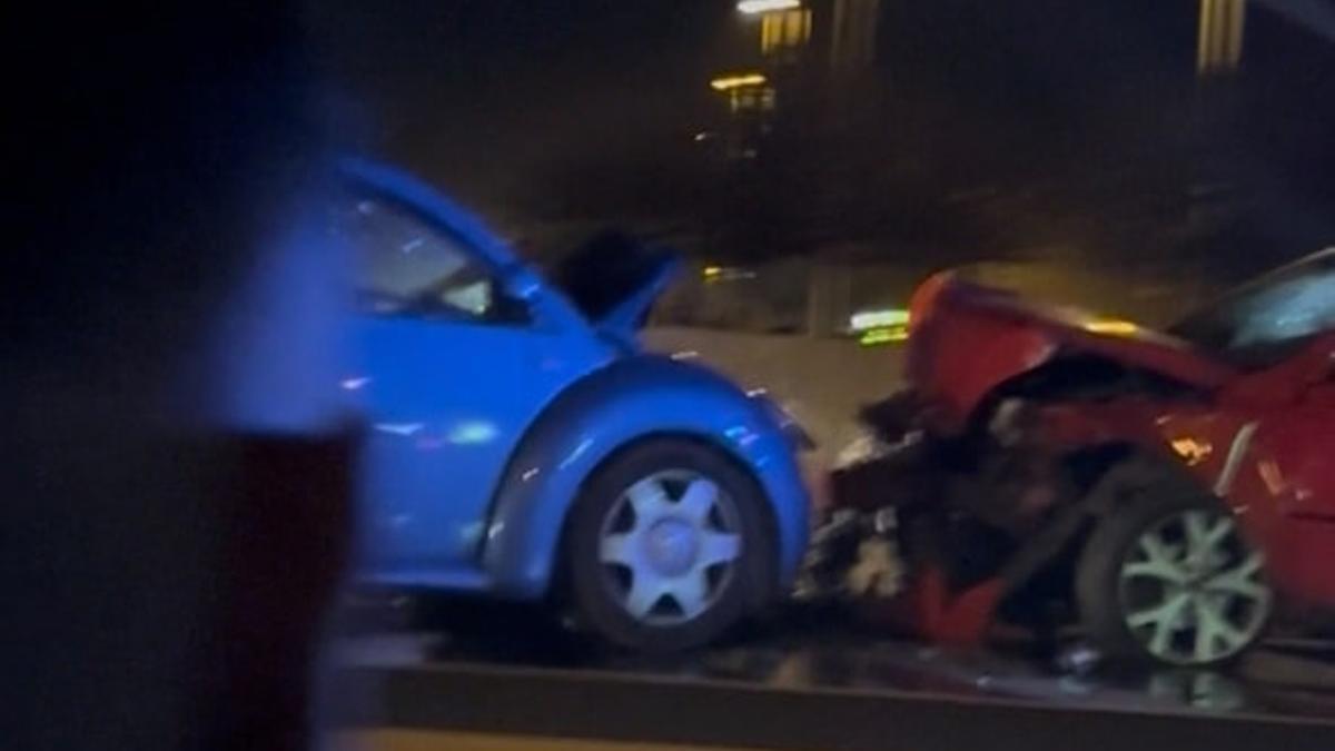 L'accident  de trànsit de la Variant de Banyoles