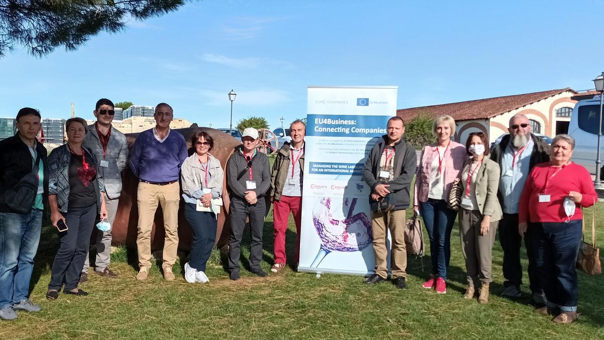 Una delegación del sector vitivinícola de Ucrania visita Zamora.