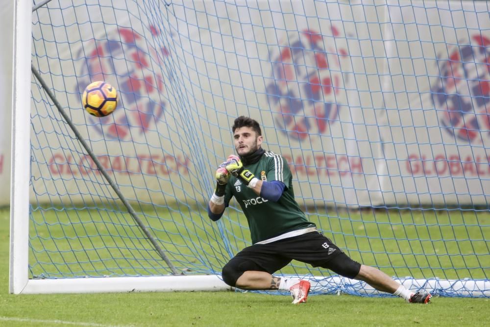 Entrenamiento del Real Oviedo