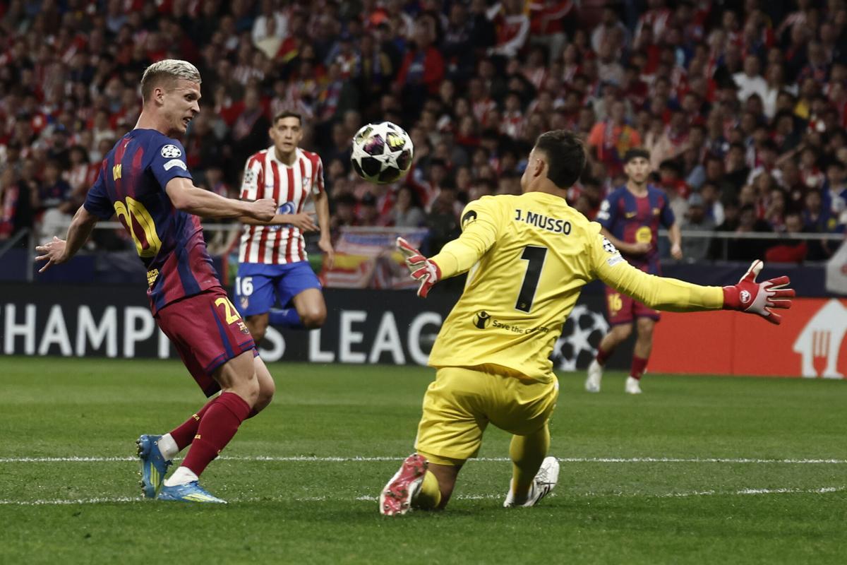 Champions League: Atlético - Barcelona, en imágenes. Champions League: Atlético - Barcelona, en imágenes.