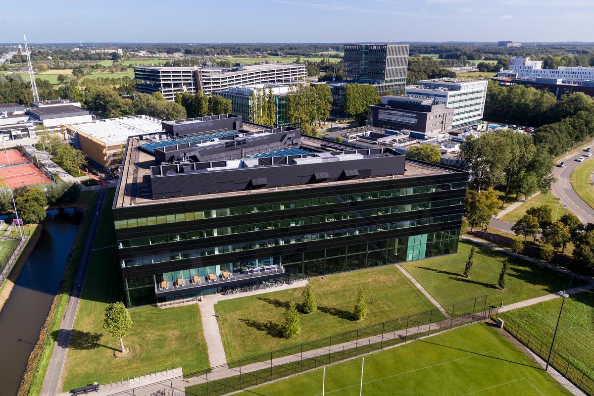 Imagen del edificio de Nutricia en Utrecht