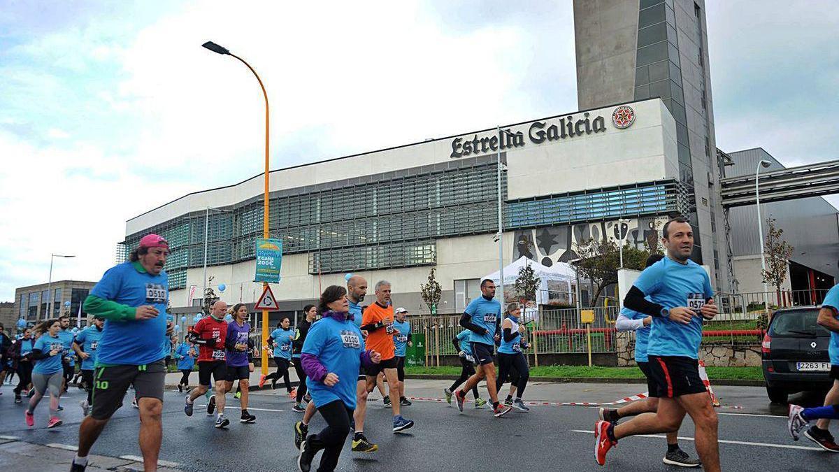 Celebración de la carrera de Hijos de Rivera, el año pasado.