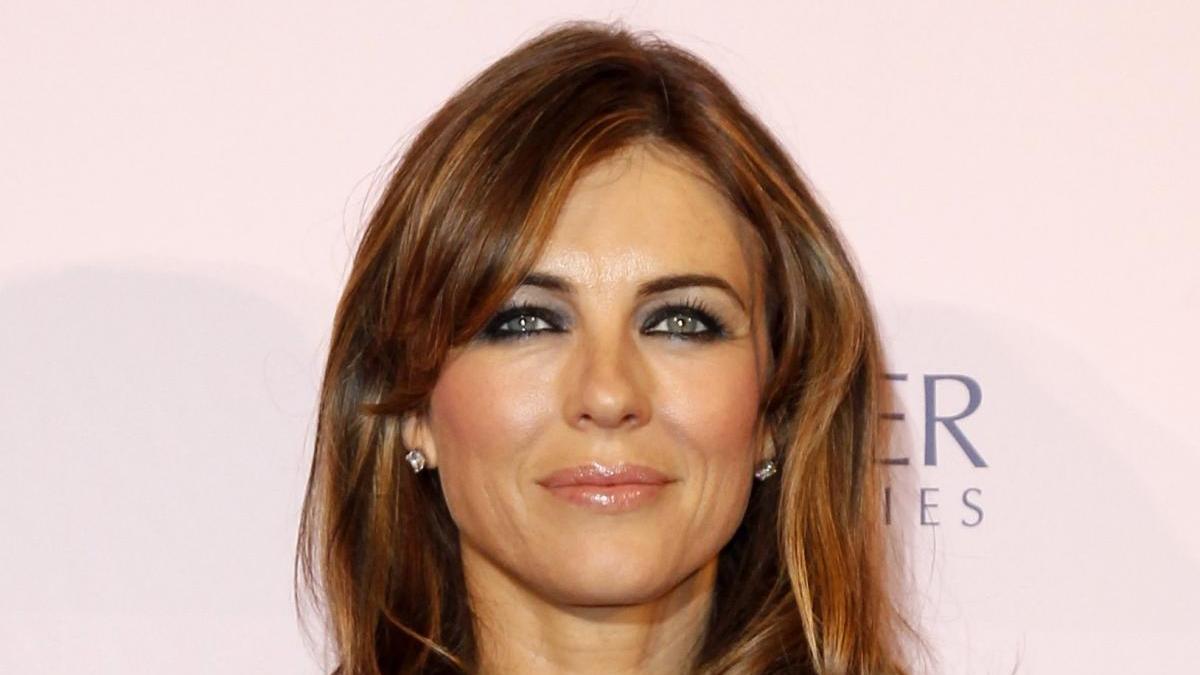 Elizabeth Hurley, en un evento de Estee Lauder