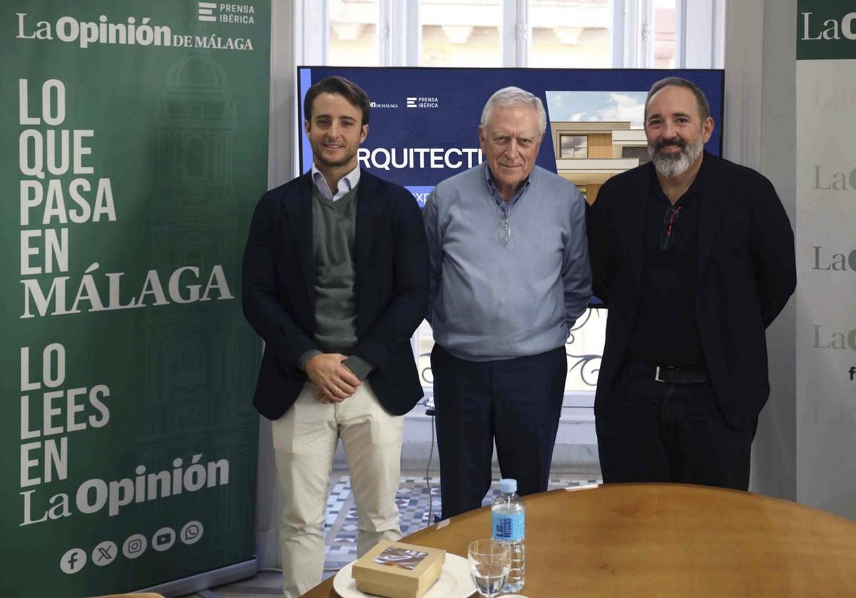 Jacobo Higuera, Ángel Asenjo y Juan Goñi.