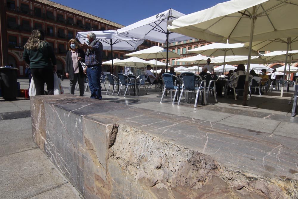 Abandono de la plaza de la Corredera