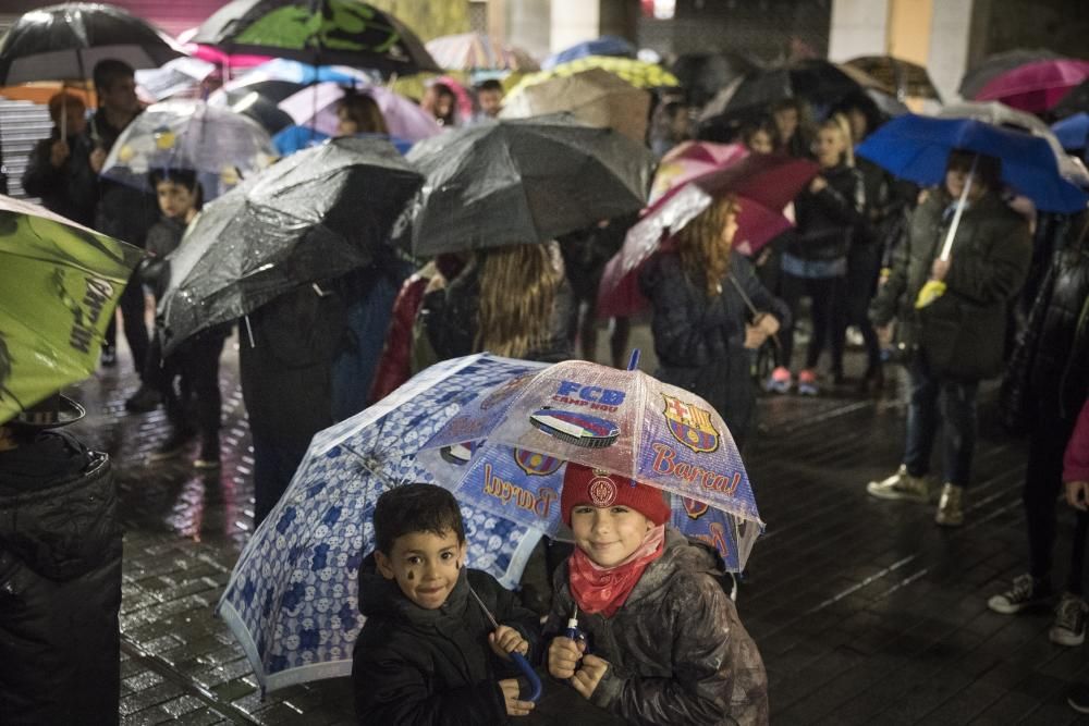 Enterrament del carnestoltes a Sallent