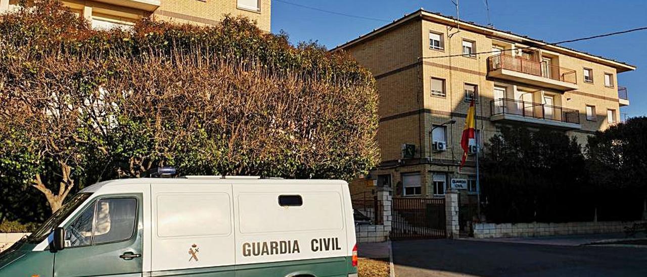 Cuartel de la Guardia Civil de Villena. | ÁXEL ÁLVAREZ