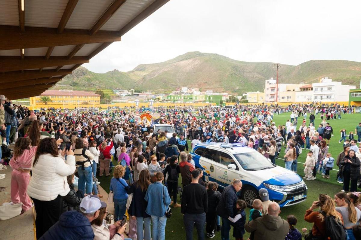 Llegada de los Reyes Magos de Oriente a Gáldar