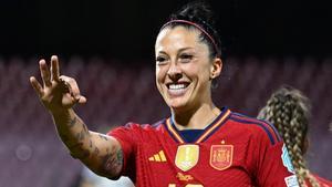 Montse Tomé: Muy felices por el gol de Jenni Hermoso, su sonrisa es la de todos