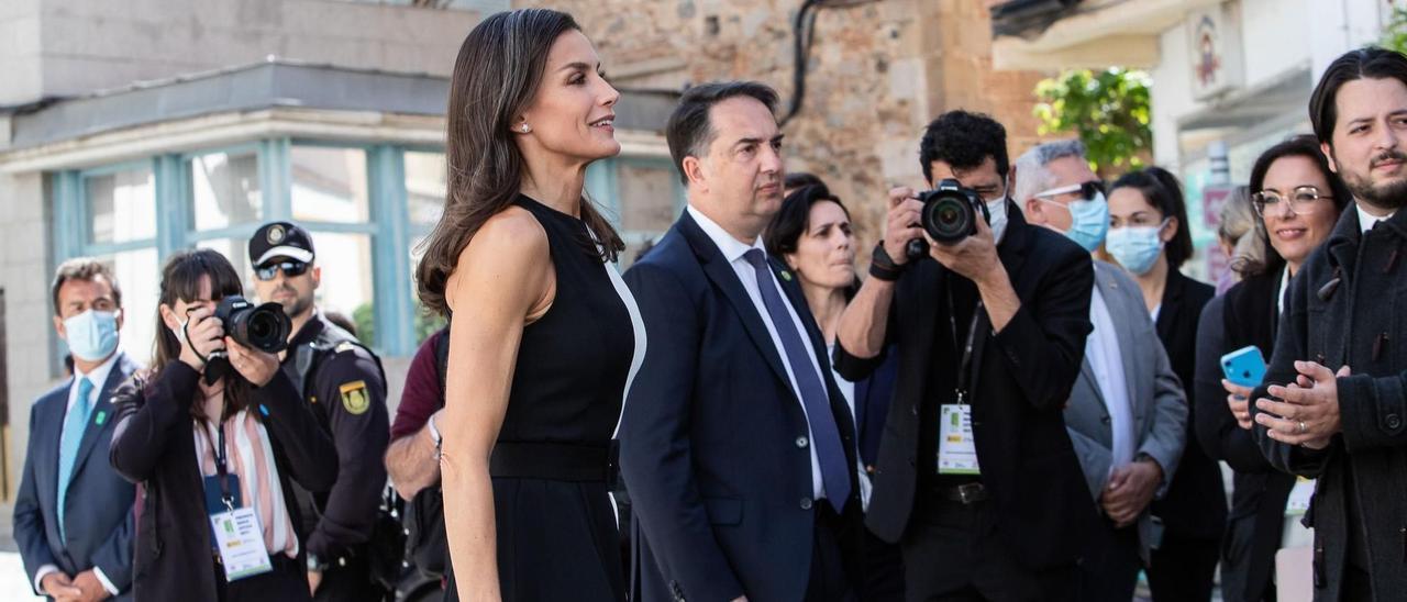 Visita de la Reina Letizia a Mérida.