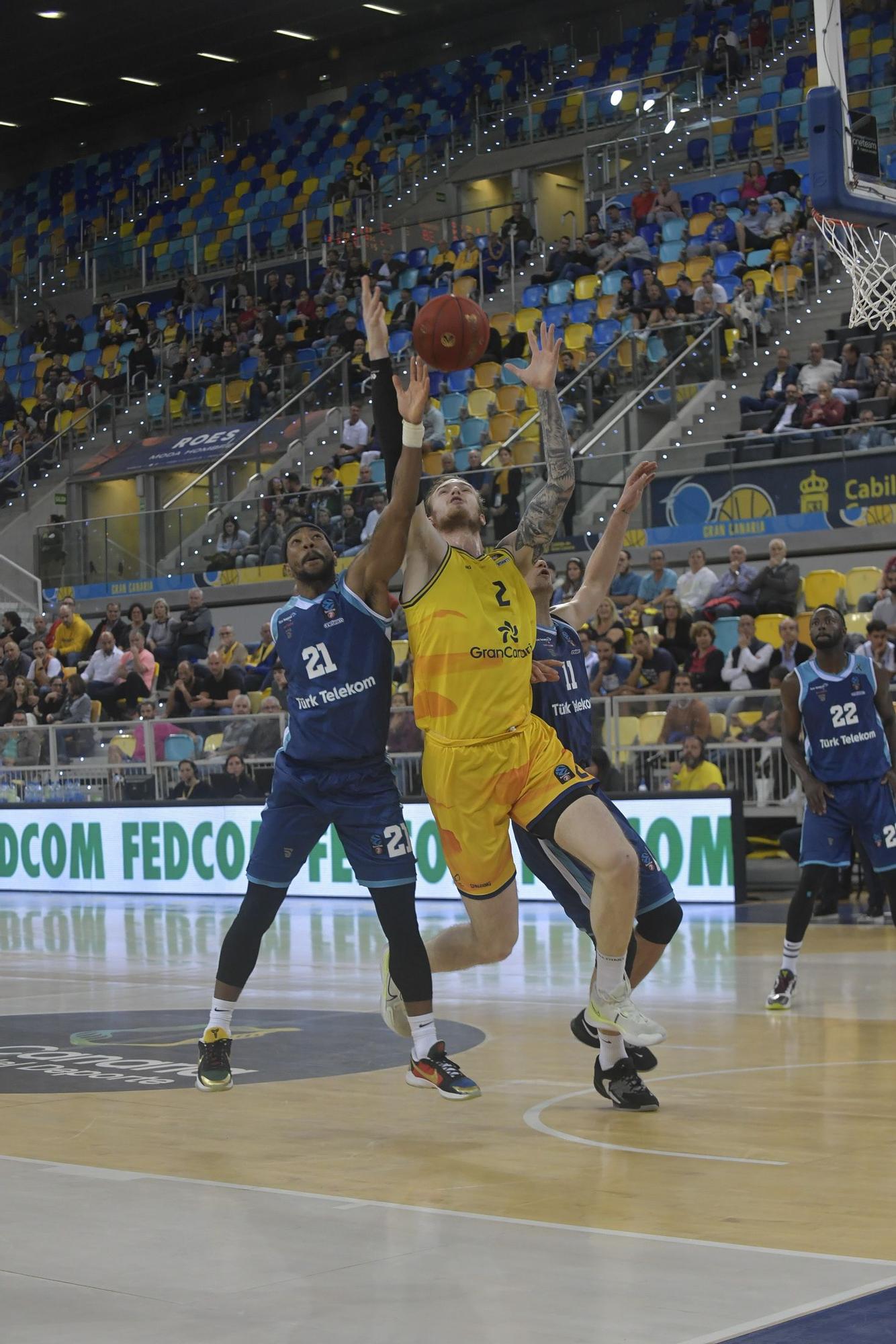 Baloncesto: CB Gran Canaria - Türk Telekom